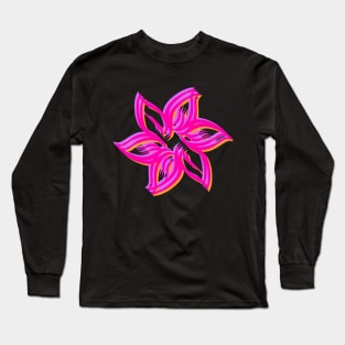 fiore asrratto Long Sleeve T-Shirt